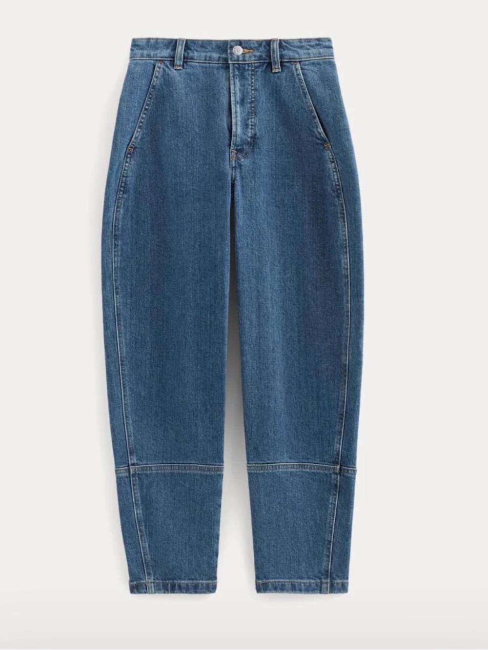 Everlane THE UTILITY BARREL JEAN, New Blue - Size 27 - Picture 2 of 10